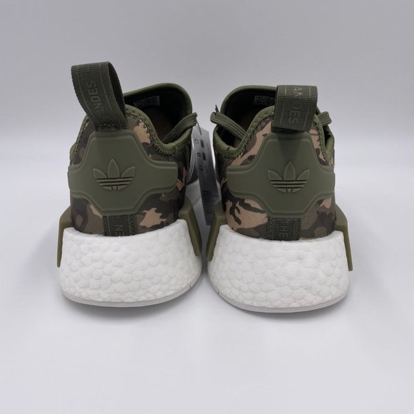 adidas NMD R1 Green Camouflage Womens Shoes - Picture 4 of 8